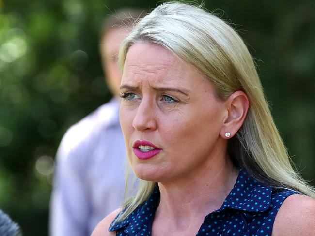 Queensland Minister for Tourism Kate Jones has moved to reassure the state’s tourism industry will have a ‘back to work’ plan soon. Picture: Jono Searle/AAP