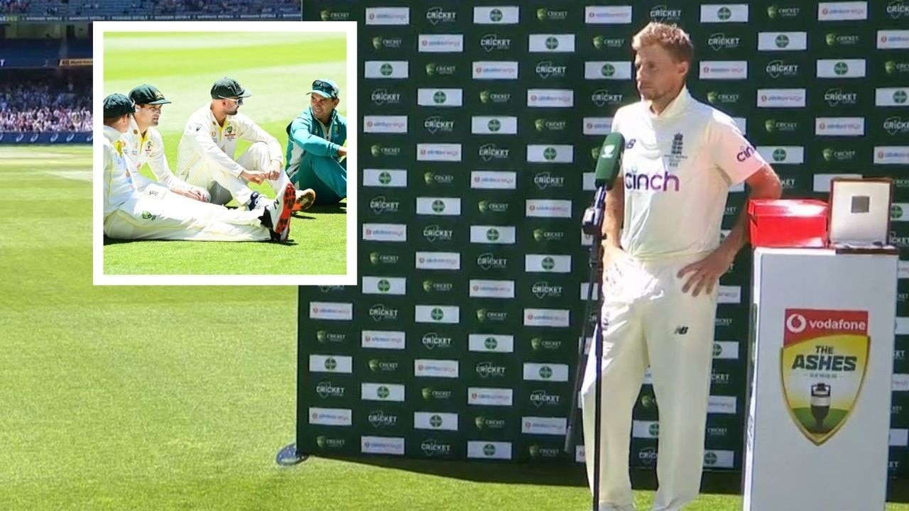 Joe Root was left one-out. Photo: Getty Images/Fox Sports.