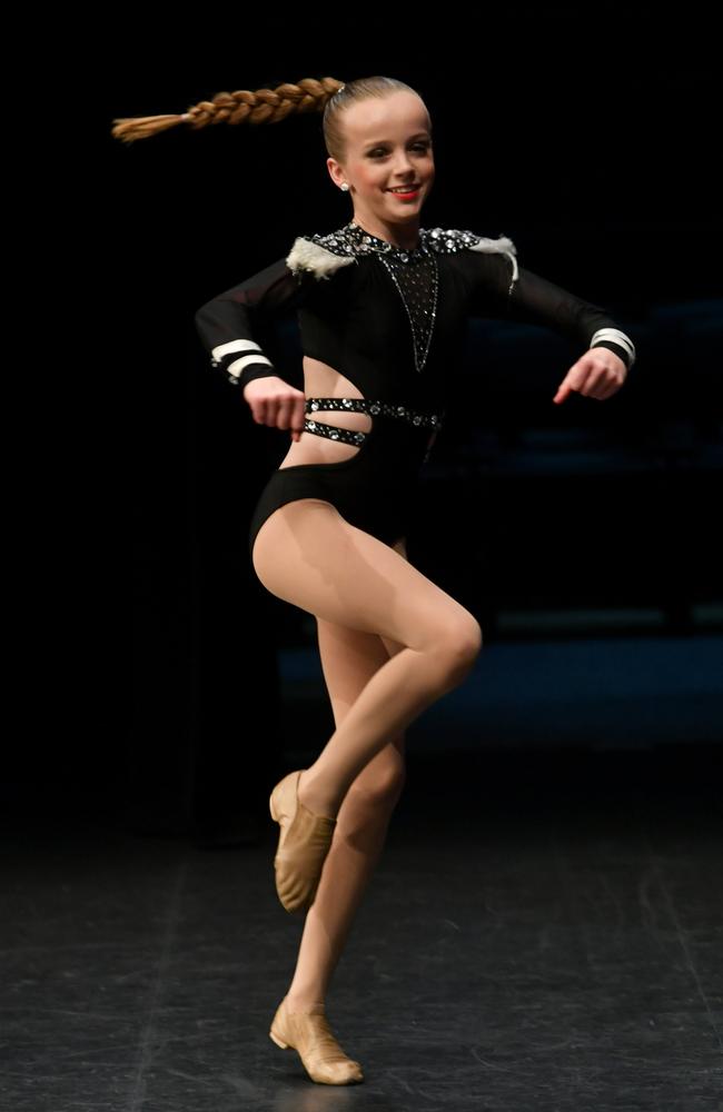 Townsville Eisteddfod 2023. Age 12. Modern Dance Up Tempo Solo. Emma Ball. Picture: Evan Morgan