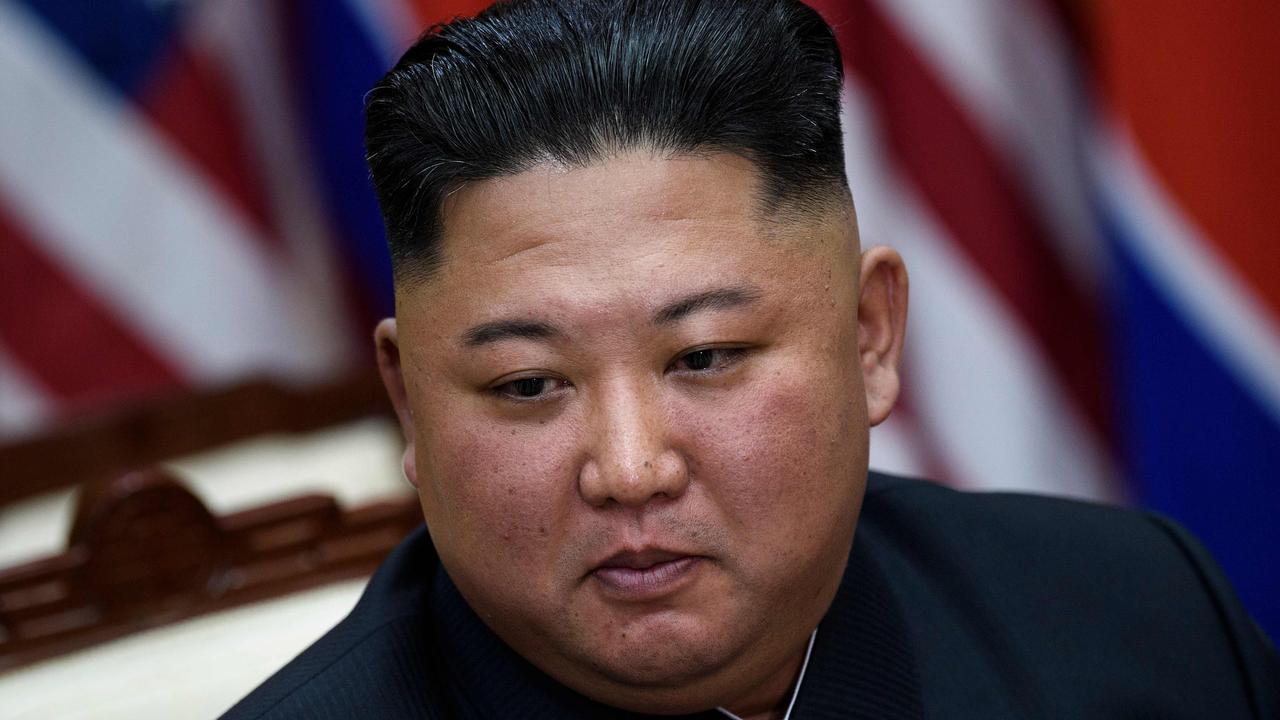 North Korea's leader Kim Jong-un is accused of forcing citizens to pay for the preservation of his father’s body. Picture: Brendan Smialowski/AFP