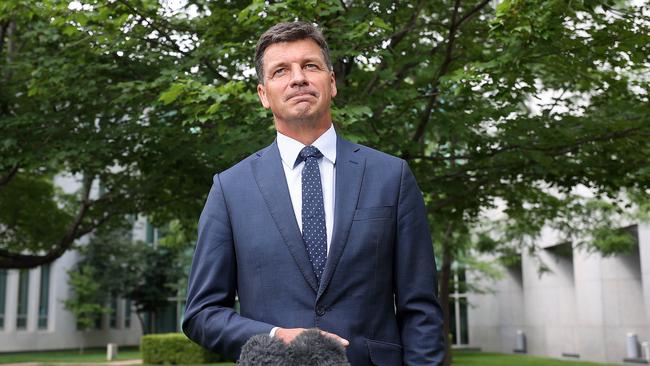 Energy Minister Angus Taylor hopes the rule change will prevent an electricity shortfall. Picture: NCA NewsWire / Gary Ramage