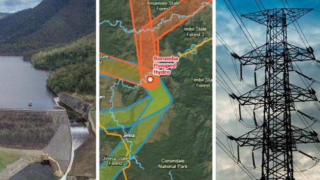 The proposed location of controversial high transmission power lines connecting a planned pumped hydro plant at Borumba Dam with regional substations is the subject of eight public meetings across Gympie and the South Burnett in December 2022.