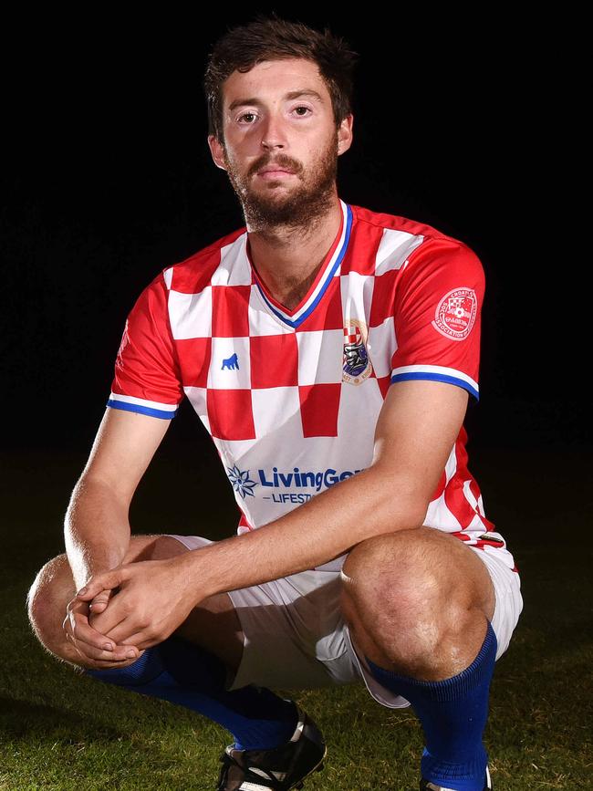 Robina City captain Justin Barwick. Picture: John Gass