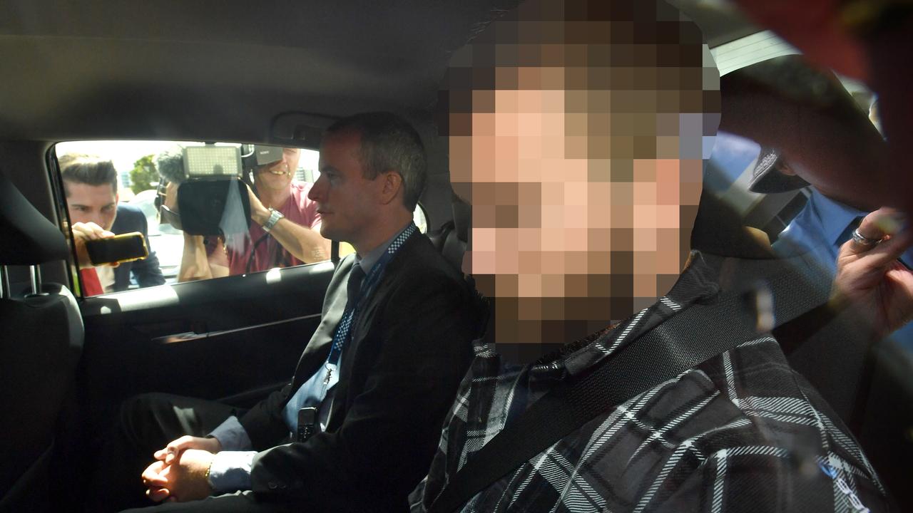 Bobby Andrew Weaver, 24, (right) is accused of the murder of Brisbane schoolteacher David Thornton. Picture: AAP Image/Darren England