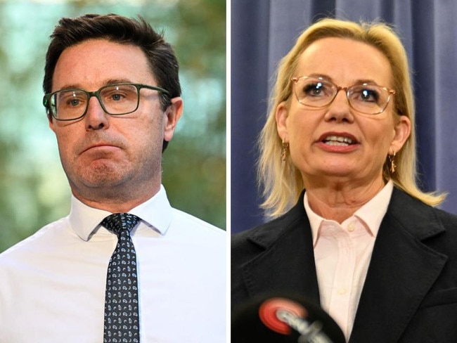 David Littleproud Sussan Ley Coalition split 4-3