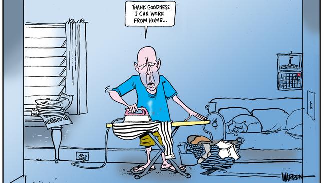 Warren Brown’s latest cartoon.