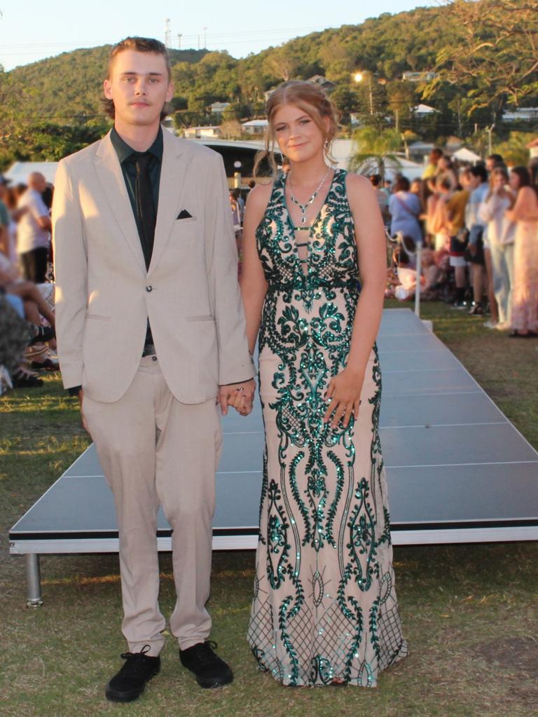 Trinity and Jayden at the St Ursula's College Formal.