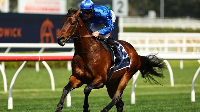 Traffic Warden during an Exhibition Race and Royal Randwick Racecourse last month Picture: Getty Images