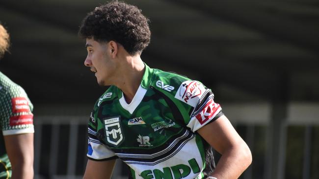 Meninga Cup semi-final action between the Ipswich Jets and Townsville Blackhawks. Saturday April 15, 2023.