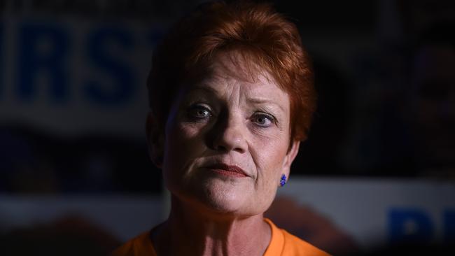 Pauline Hanson is a welcoming destination for the sullen and estranged section of the electorate. Picture: AAP Image/Dan Peled