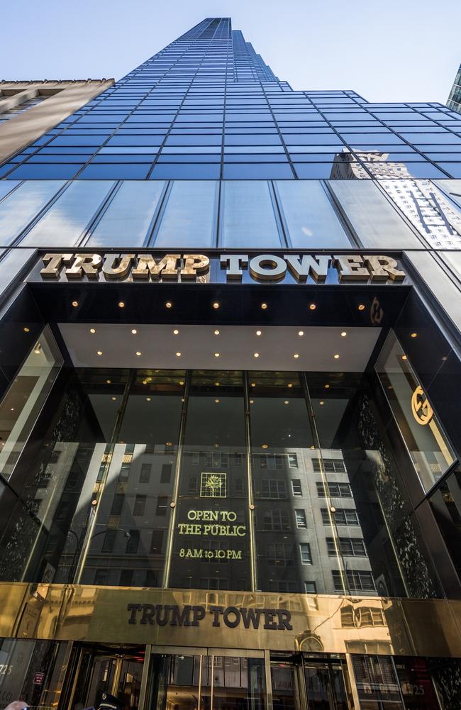 Trump Tower in the centre of New York City, United States was erected in 1980 and opened in 1983. It’s been home to some colourful characters and a huge mix of businesses since then.