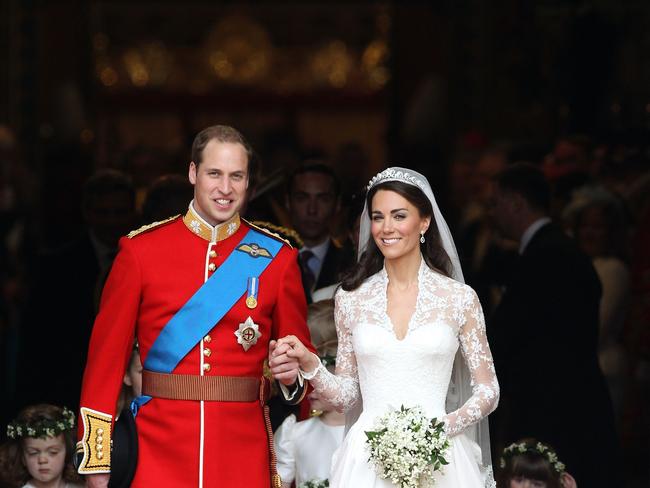 Her wedding dress continues to inspire copycats around the world. Picture: Getty Images