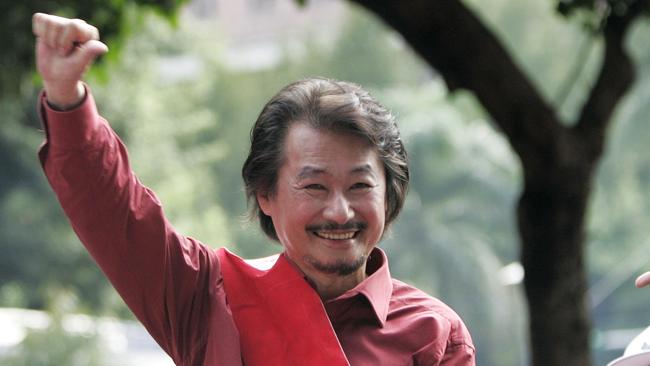 Former Democratic Progressive Party chair Shih Ming-teh in 2006. Picture: Reuters/Richard Chung