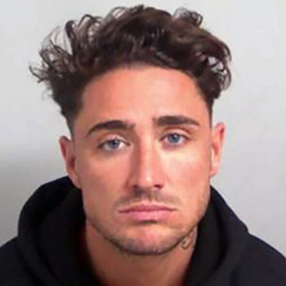 Stephen Bear was sentenced to 21 months in prison. Picture: ITV