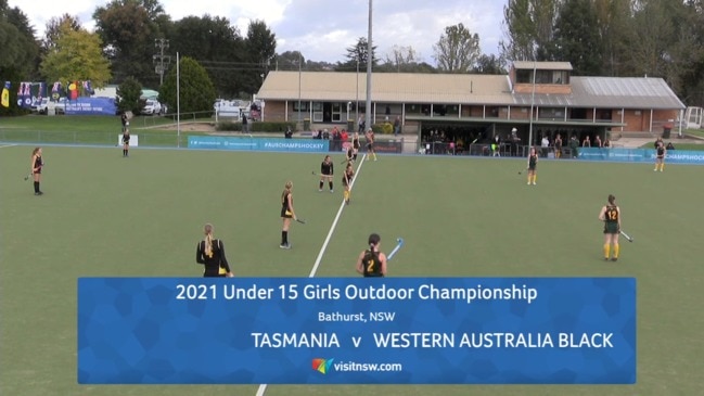 REPLAY: National U15's Girls Hockey Championships - TAS vs WA Black