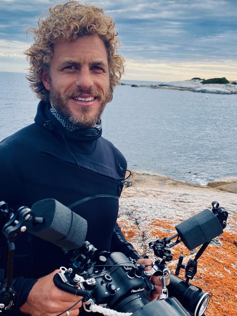 Dr Scott Bennett from the Great Southern Reef Foundation. Picture: Stefan Andrews