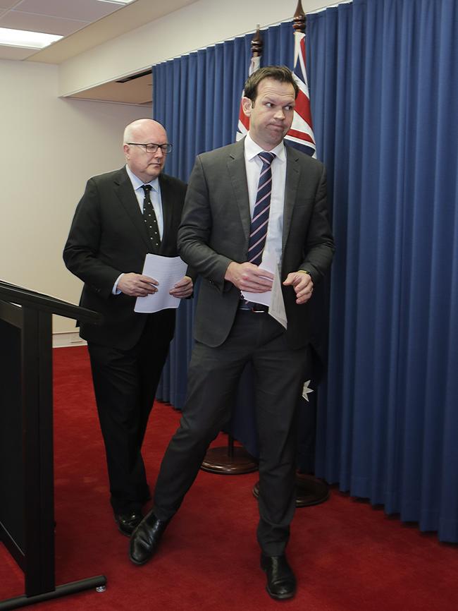 Matt Canavan has stood aside from Cabinet. Picture: AAP/Tim Marsden