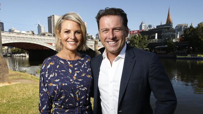 The relationship between Today hosts Georgie Gardner and Karl Stefanovic has been tested by the release of the Uber comments. (Pic: David Caird)