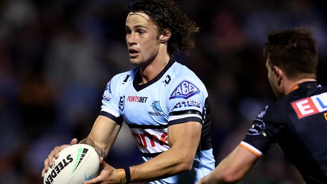 Nicho Hynes against the Wests Tigers (Photo by Matt King/Getty Images)