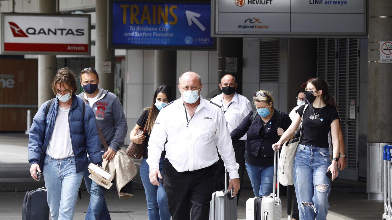 Mask use in Queensland will evolve, but they remain a very important tool in reducing the spread of the virus. Picture: NCA NewsWire/Tertius Pickard