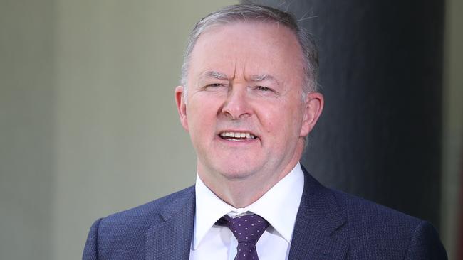 Opposition Leader Anthony Albanese says the PM should consider standing the Minister down. Picture: Annette Dew