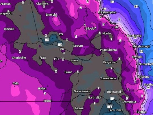 MINUS 2C, widespread frosts: Polar blast to plunge Qld into depths of early winter