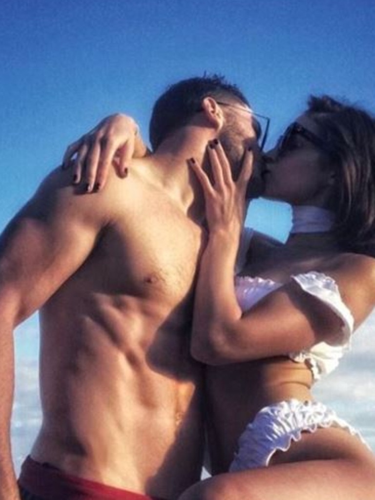 Olivia Culpo's Ex Danny Amendola Hits the Beach With a Mystery Girl