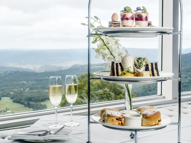 Go for a fancy Easter treat with high tea in the Blue Mountains.