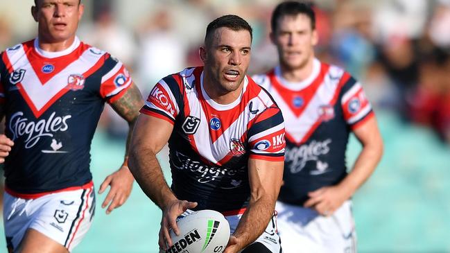 James Tedesco is back after his head knock against the Dragons. Picture: Gregg Porteous/NRL Photos