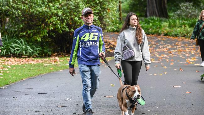 Million Paws Walk at Adelaide Botanic Gardens. Picture: Brenton Edwards