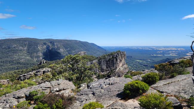 Pinnacles at the Grampians at 10am on December 20, 2023. Picture: Zoe Skelton, Frankston.