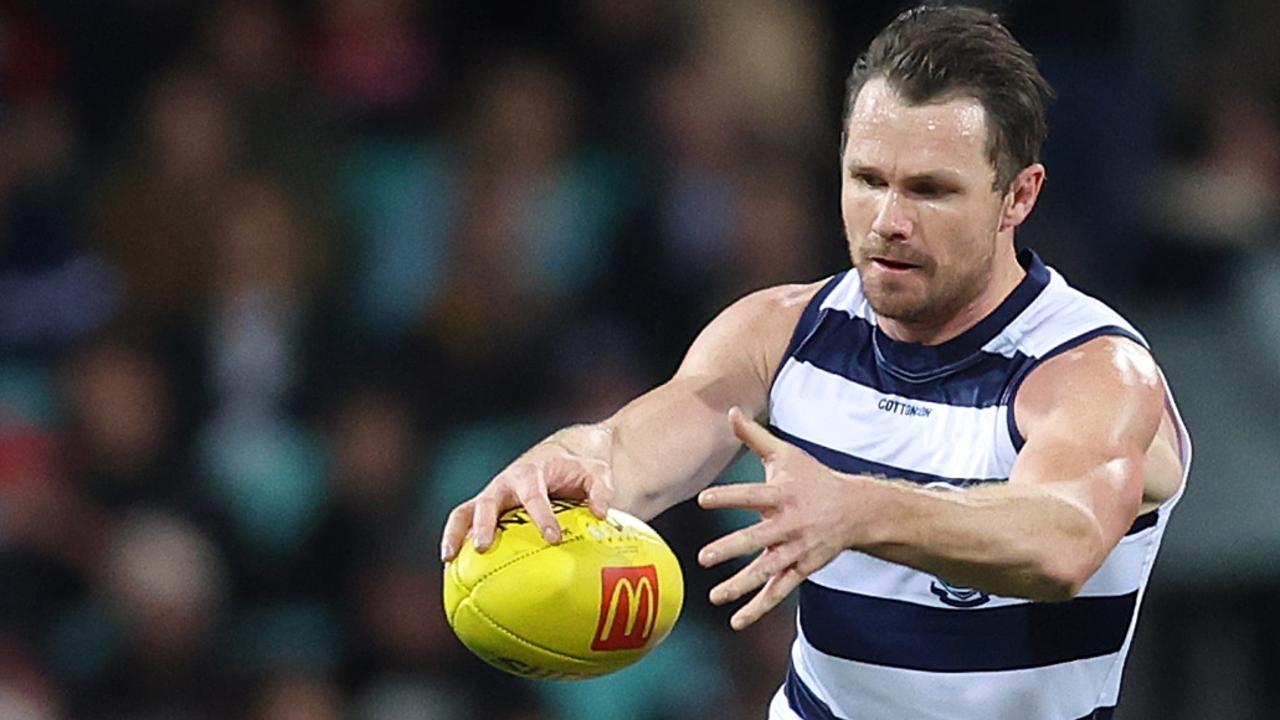 Patrick Dangerfield and other key Cats returning has come in prime time. Picture: Getty Images