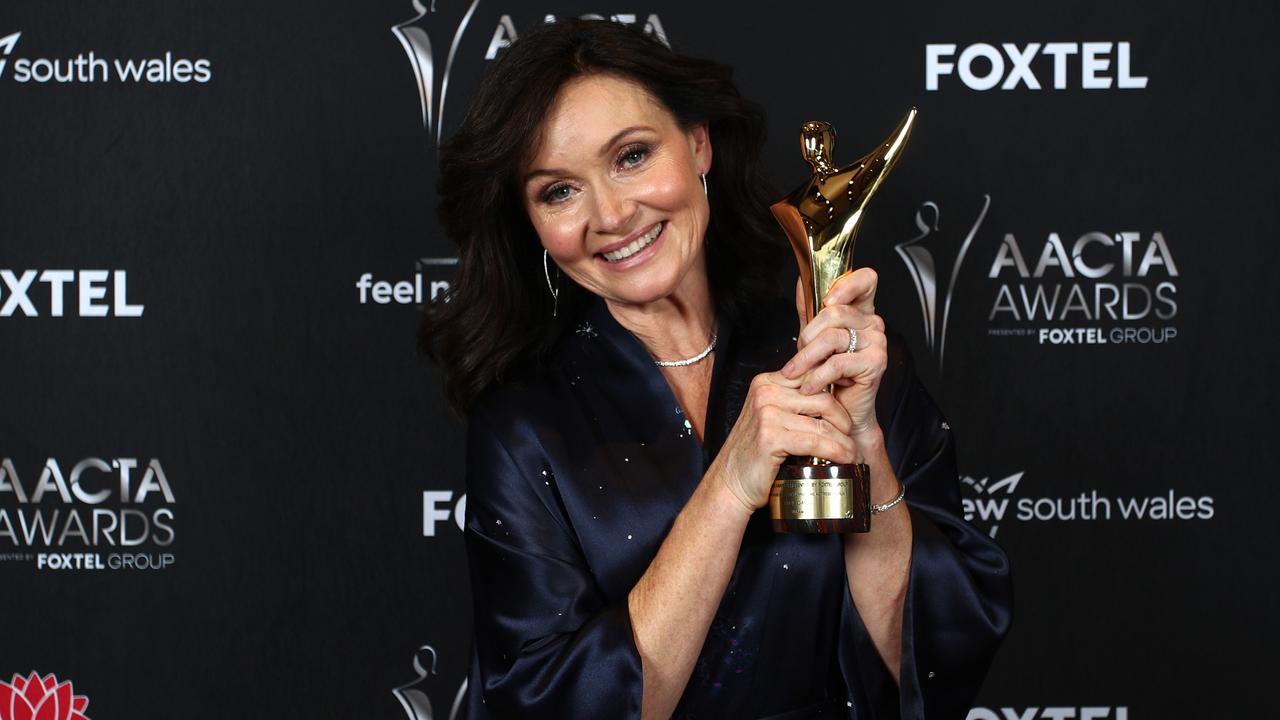 Essie Davis won Best Supporting Actress for her role in Nitram. (Photo by Lisa Maree Williams/Getty Images for AFI)