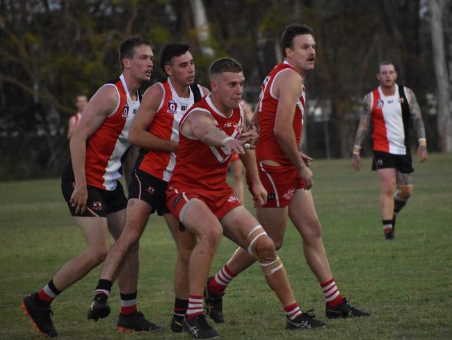 AFL Capricornia senior men’s grand final, Yeppoon Swans versus BITS Saints, Rockhampton Cricket Grounds, September 10, 2022.