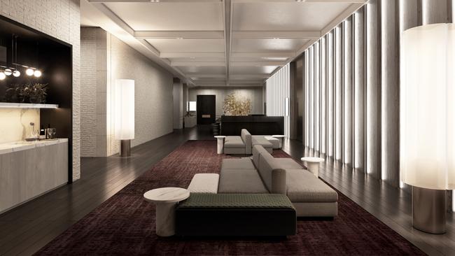 Renders of new Adelaide Marriott Hotel which will open mid August this year.