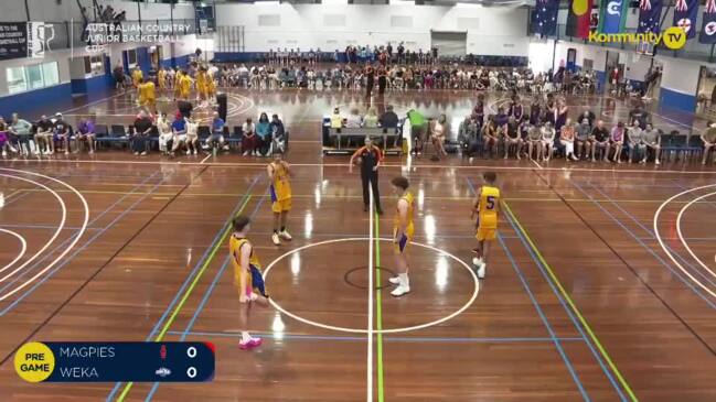 Replay: ACT v Vic Goldminers (U16 Boys) - Australian Country Junior Basketball Cup Day 1