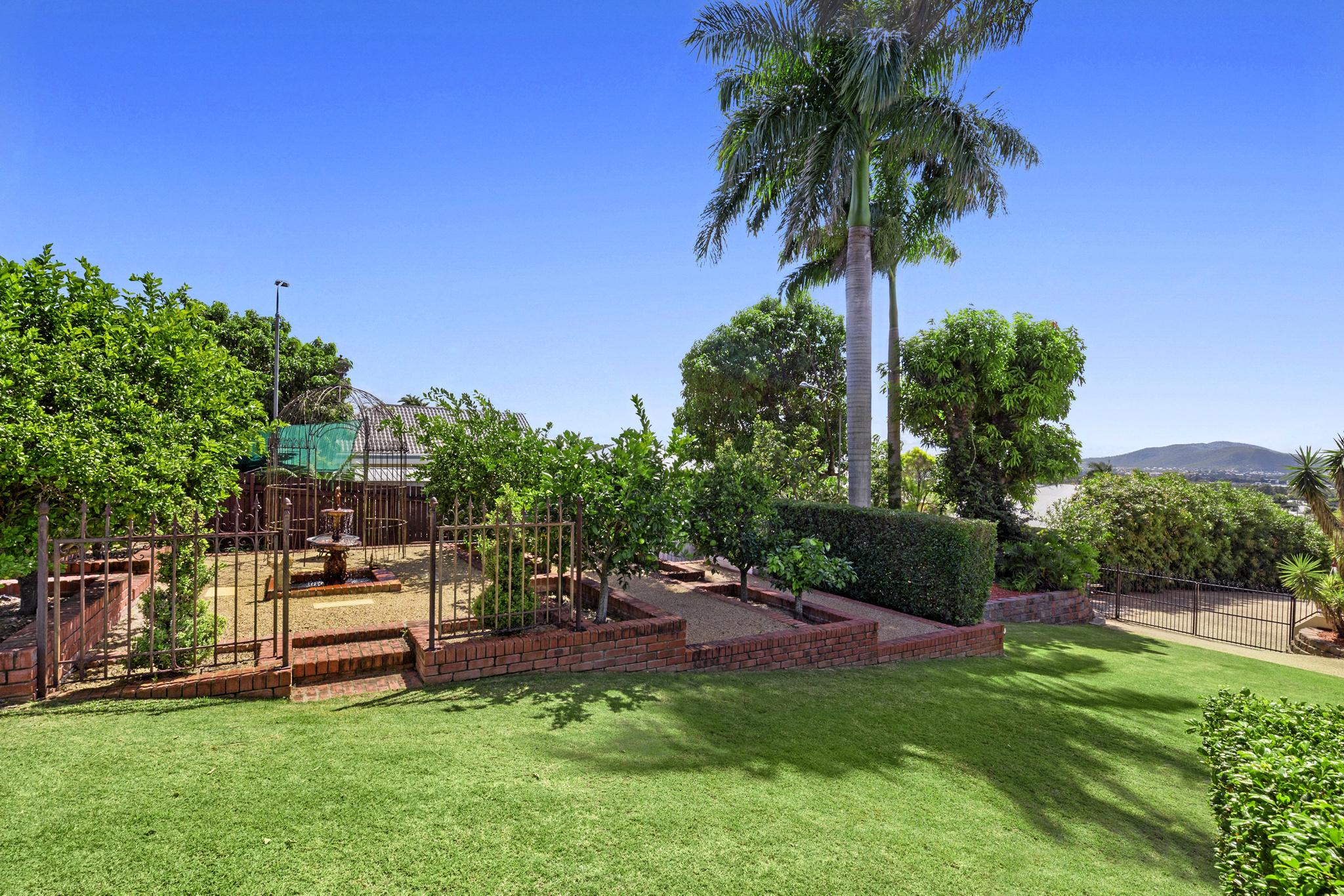 Citrus orchard towards the tennis courts. Picture: Contributed