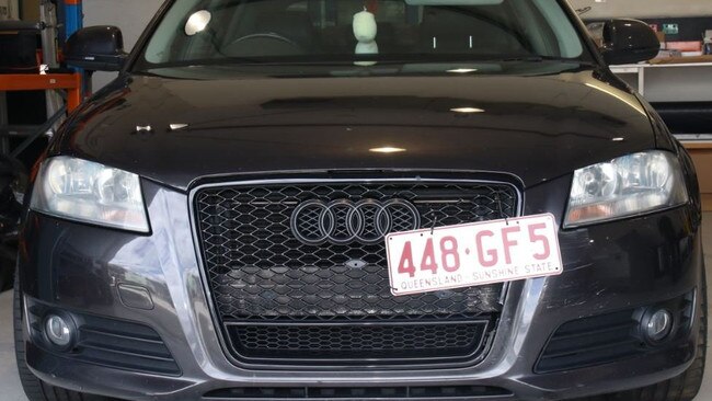 Police have called for witnesses, especially those with dashcam vision or CCTV, of a black Audi sedan bearing Queensland Registration 448GF5 with a distinctive off-centre front number plate connected to an Underwood stabbing.