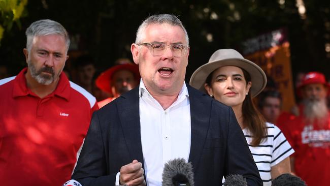 Employment Minister Murray Watt said the comments from Mr Trump are “obviously a positive development”. Picture: NewsWire / John Gass
