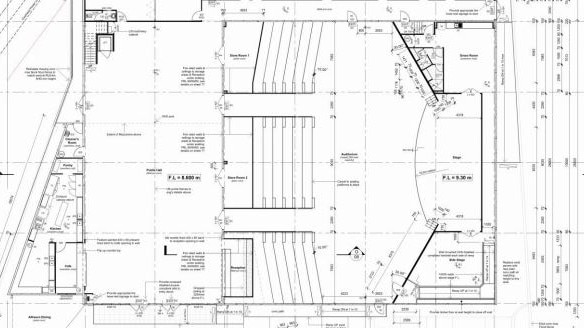 The design layout for the new Oasis Church on Glenmore Road, North Rockhampton.