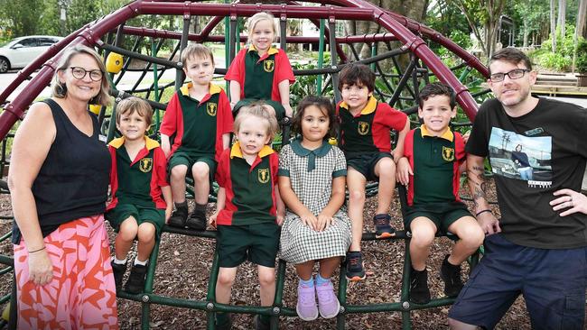 My First Year: Montville State School preppies. Picture: Patrick Woods.