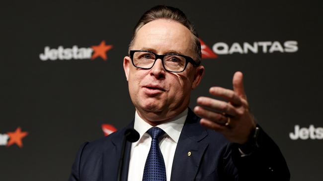 Former Qantas CEO Alan Joyce, who signed the tie-up with Emirates in 2013. Picture: Bloomberg