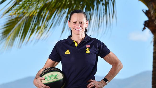 Opals coach Sandy Brondello in Townsville. Picture: Shae Beplate