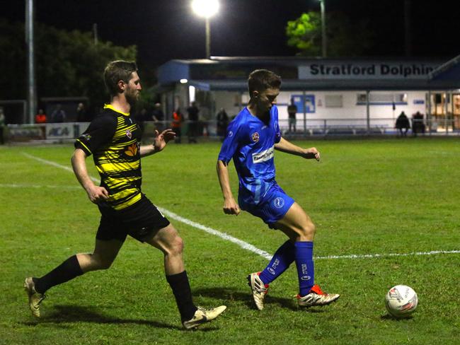 Stratford Dolphins v Edge Hill United at Nick Brko Field - Stratford. FQPL Far North and Gulf 2024. Photo: Gyan-Reece Rocha