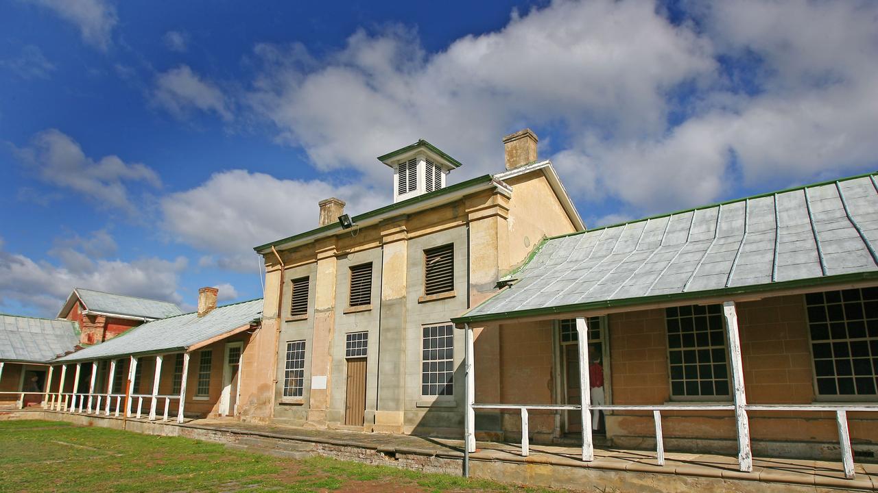 Willow Court historic site in the Derwent Valley, the old Barracks building