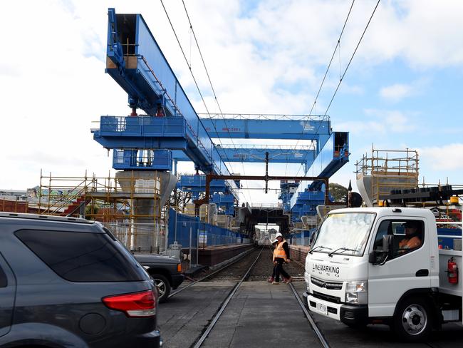 The machine will move between Murrumbeena and Carnegie. Picture: Nicole Garmston