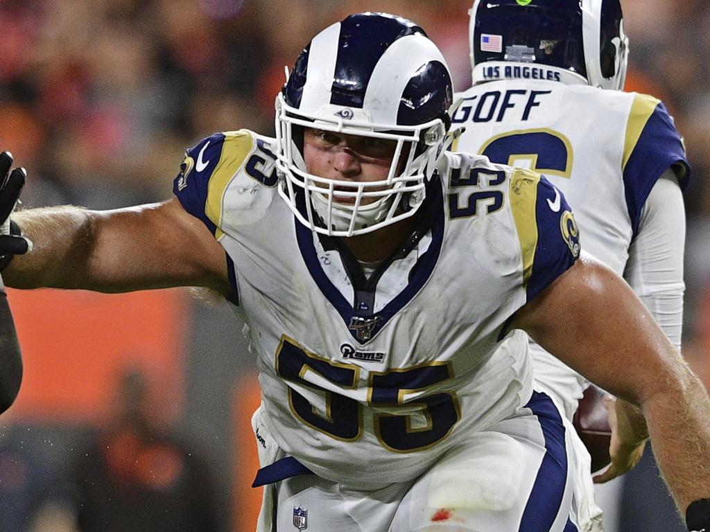 Los Angeles, CA. 13th Oct, 2019. Los Angeles Rams quarterback Jared Goff  #16 during the NFL game between San Francisco 49ers vs Los Angeles Rams at  the Los Angeles Memorial Coliseum in