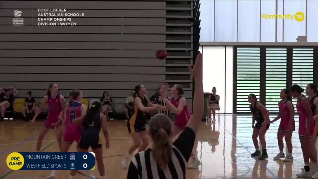 Replay: Mountain Creek SHS v Westfields (U20 Women Div 1 QF) - 2024 Basketball Australia Schools Championships Day 4