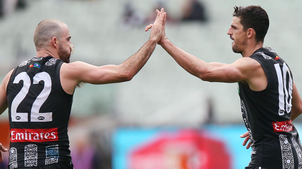 Scott Pendlebury starred against Freo. Pic: Getty Images