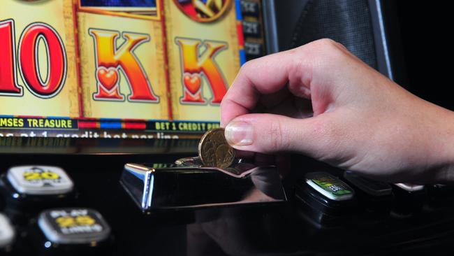 File image of pokies machine. Photo: Max Fleet / NewsMail